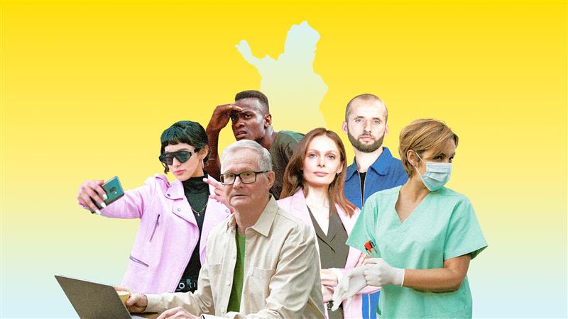 Kansalaisia puntaroimassa yhteisiä asioita